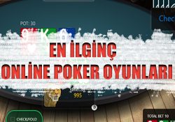 online casino sitelerinde oynayabileceğiniz en keyifli poker oyunlarını sizler için hazırladık.