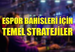 Espor bahisleri için temel stratejiler