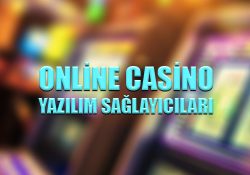 Online casino yazılım sağlayıcıları
